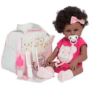 Boneca Reborn Realista Corpo Siliconado Com Enxoval Completo