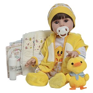 Boneco Reborn Menino Realista Corpo 100% De Vinil Patinho