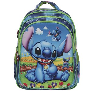Mochila Infantil Menino Stitch Volta As Aulas Resistente