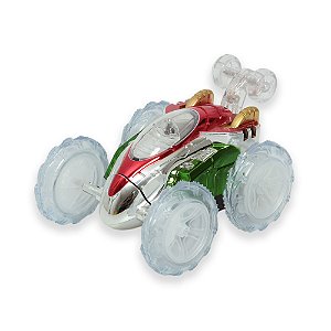 Carrinho Controle Remoto Gira 360º Cor Colorido Drasher