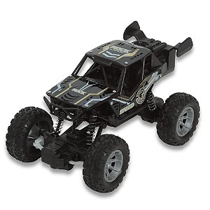 Carrinho Turbo Recarregável Solta Fumaça Controle Remoto 4x4