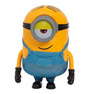 Boneco Minions Stuart 25cm Fala 10 Frases Original Infantil