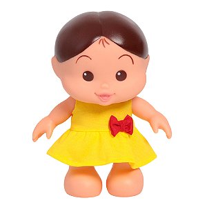 Magali Iti Malia Turma Da Mônica Boneca Bebê Amarelo 1022