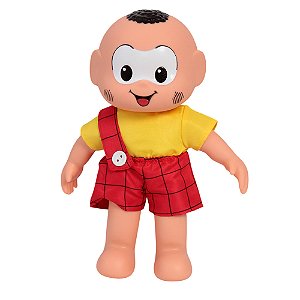 Boneco Cascão Clássicos Grande 36cm Vinil Turma Da Monica