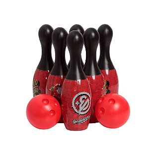 Jogo De Boliche Enaldinho Brinquedo Infantil Rosita Plástico