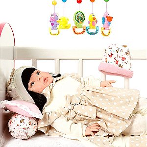 Boneca Bebe Reborn Ursa Charme Branco Cegonha Reborn Dolls - USA Magazine