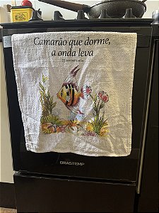 Camarão que dorme a onda leva