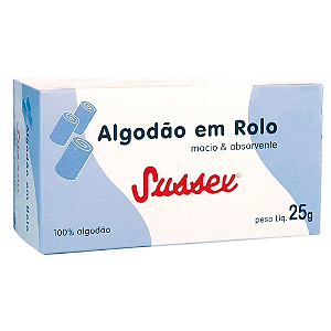 ALGODÃO EM ROLO SUSSEX 25g