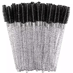 ESCOVINHA DE CÍLIOS PRETA (50 UNIDADES)