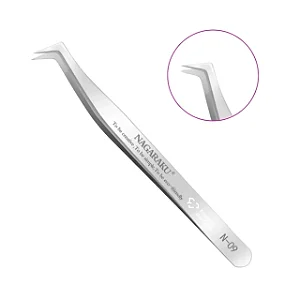 PINÇA CÍLIOS PROFISSIONAL NAGARAKU N-09 VOLUME RUSSO