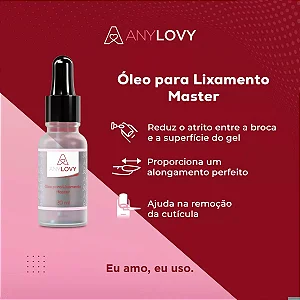 ÓLEO PARA LIXAMENTO ANYLOVY 20ML