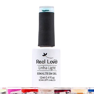 ESMALTE EM GEL LINHA LIGHT REAL LOVE 12ml