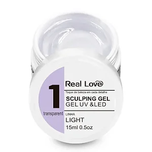 GEL REAL LOVE SCULPING CLEAR 1 15ml