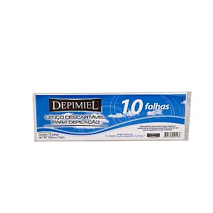 LENÇOS TNT DESCARTÁVEIS DEPIMIEL (10 UNIDADES)