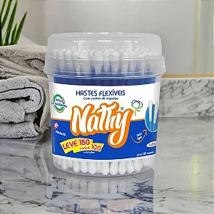 POTE COTONETE NATHY (150 UNIDADES)