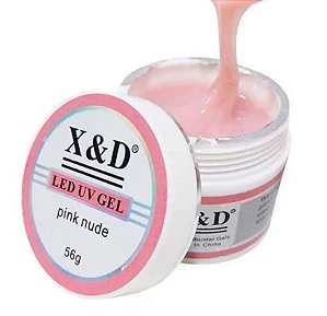 GEL PARA ALONGAMENTO X&D PINK NUDE 15G