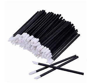 LIP GLOSS PINCEL APLICADOR PRETO (50 UNIDADES)