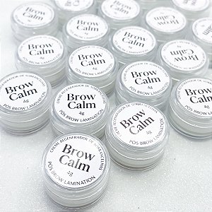 KIT COM 10 CREMES REGENERADORES BROW CALM 4g