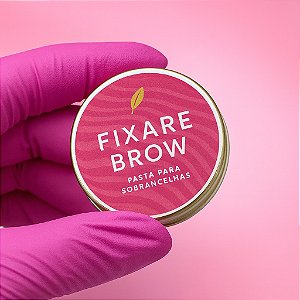 FIXARE BROW PASTA MODELADORA PARA SOBRANCELHAS 8g + ESCOVINHA