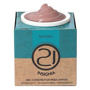 GEL CONSTRUTOR NAILS 21 NATURAL 34G (CONTÉM FIBRA GRÁTIS)