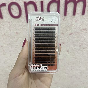 CÍLIOS FADVAN W4D CURVATURA M 0.07 MIX 8-14mm