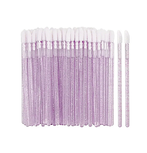 LIP GLOSS PINCEL APLICADOR LILÁS (50 UNIDADES)