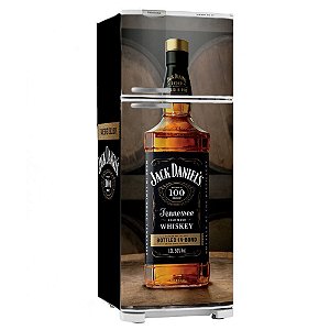 Adesivo Envelopamento Geladeira Jack Daniels