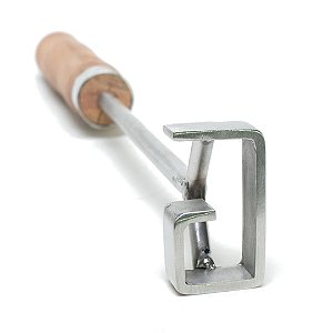 Marcador De Gado Em Inox Padrão Abcz Letra G
