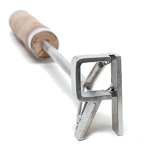 Marcador De Gado Em Inox Padrão Abcz Letra R