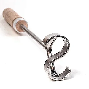 Marcador De Gado Em Inox Letra S