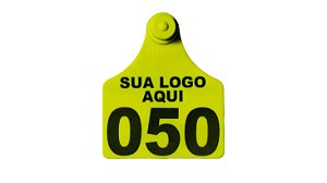 Kit 50 Brincos de Identificação Animal Personalizado