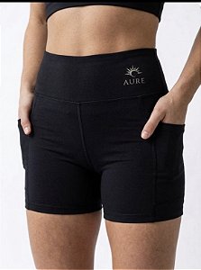 Short Aure c/ bolso Preto
