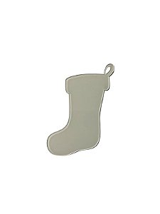 PINGENTE BOTINHA DE NATAL ACRILICO RETROVERSO 3MM