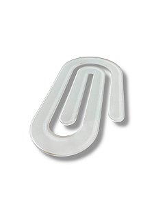 CLIP MARCA PÁGINA ACRILICO RETROVERSO 2MM PCT 3 UNIDADES
