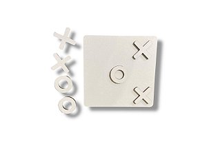 JOGO DA VELHA 10X10CM MDF 3MM PARA SUBLIMAÇÃO