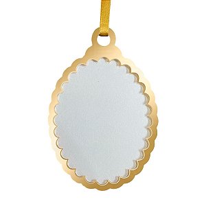 ENFEITE ARABESCO OURO C/MDF SUBLIMAÇÃO 3MM UN