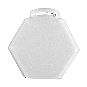 MEDALHA HEXAGONO ÁCRILICO RETROVERSO - 5MM