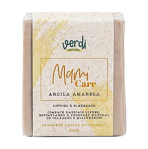 Sabonete Rosto Argila Amarela Mami Care Verdi Natural