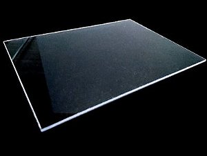 Chapa Acrílica Transparente 3mm espessura tamanho 50cmx50cm