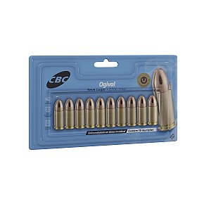 Munição CBC 9mm Luger ETOG 115gr Blister 10un