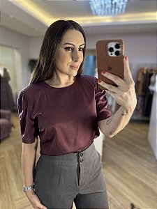 Blusa cetim Clara