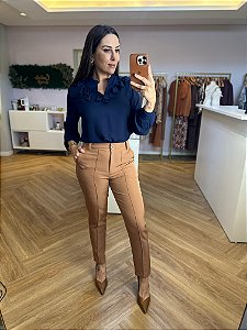 Calça alfaiataria cigarrete Sueli