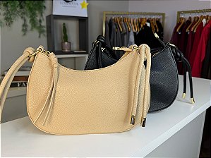 Bolsa baguete com nó