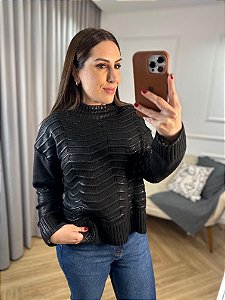 Blusa tricot resinado Deise