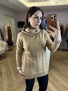Blusa cacharrel modal alongada