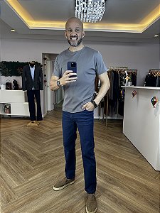 Calça jeans masculina confort