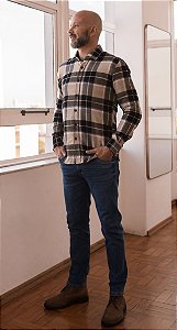 Calça jeans masculina skinny