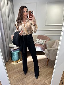 Camisa manga longa com bolso