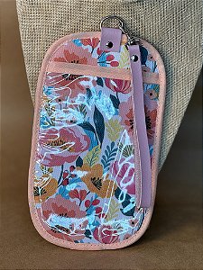 Bolsa porta celular com visor