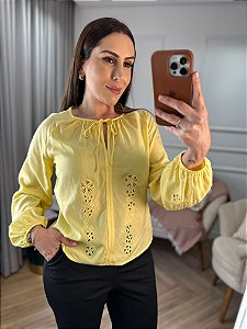 Blusa bordada Sol